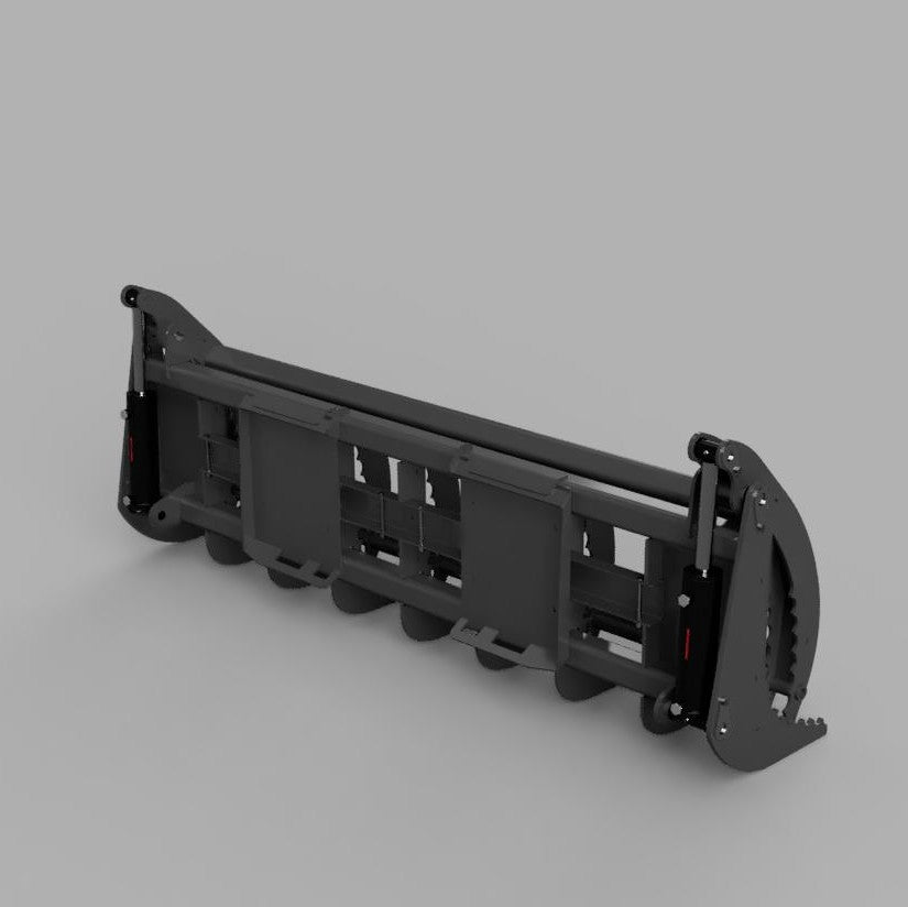 84" Skid Steer Brush Grapple DXF Cut and build files