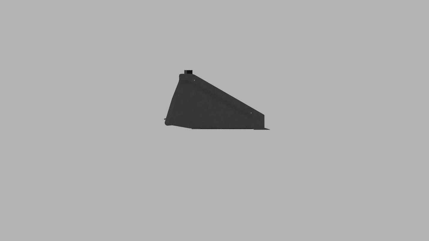 84" Skid Steer Dirt Bucket DXF cut files & build plans-Instant Download!