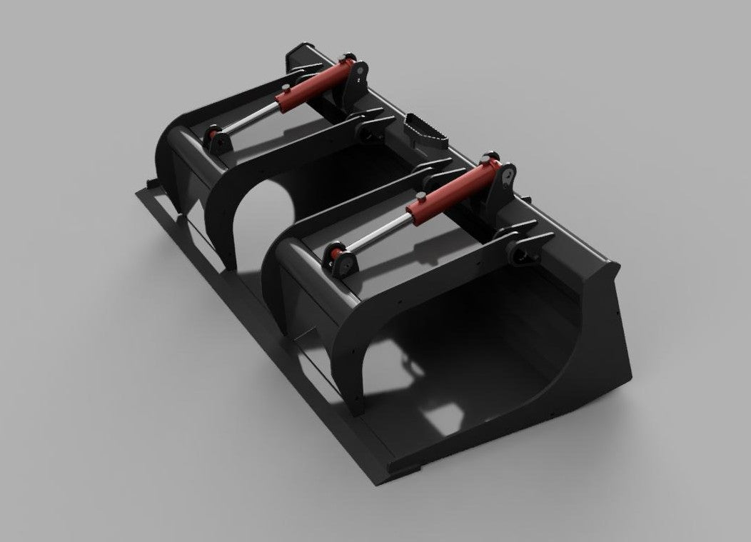 Build Your Own Bucket Grapple with Our Complete DXF File Package!