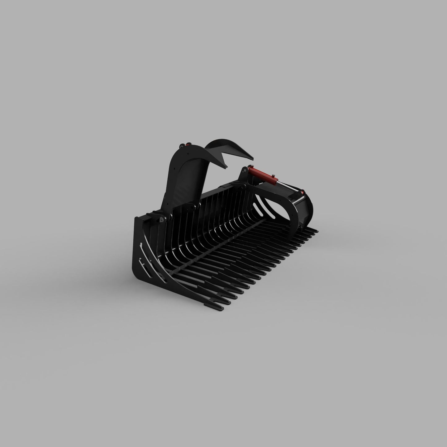 DIY Grapple add on for Skeleton Rock Bucket DXF cut files