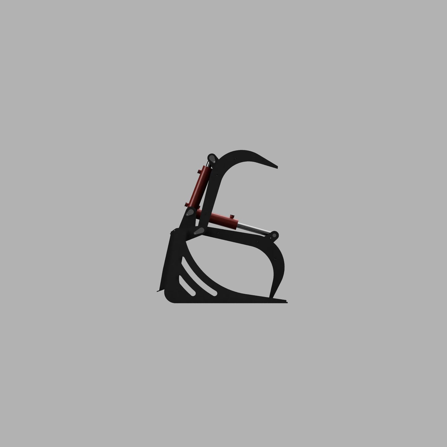 DIY Grapple add on for Skeleton Rock Bucket DXF cut files