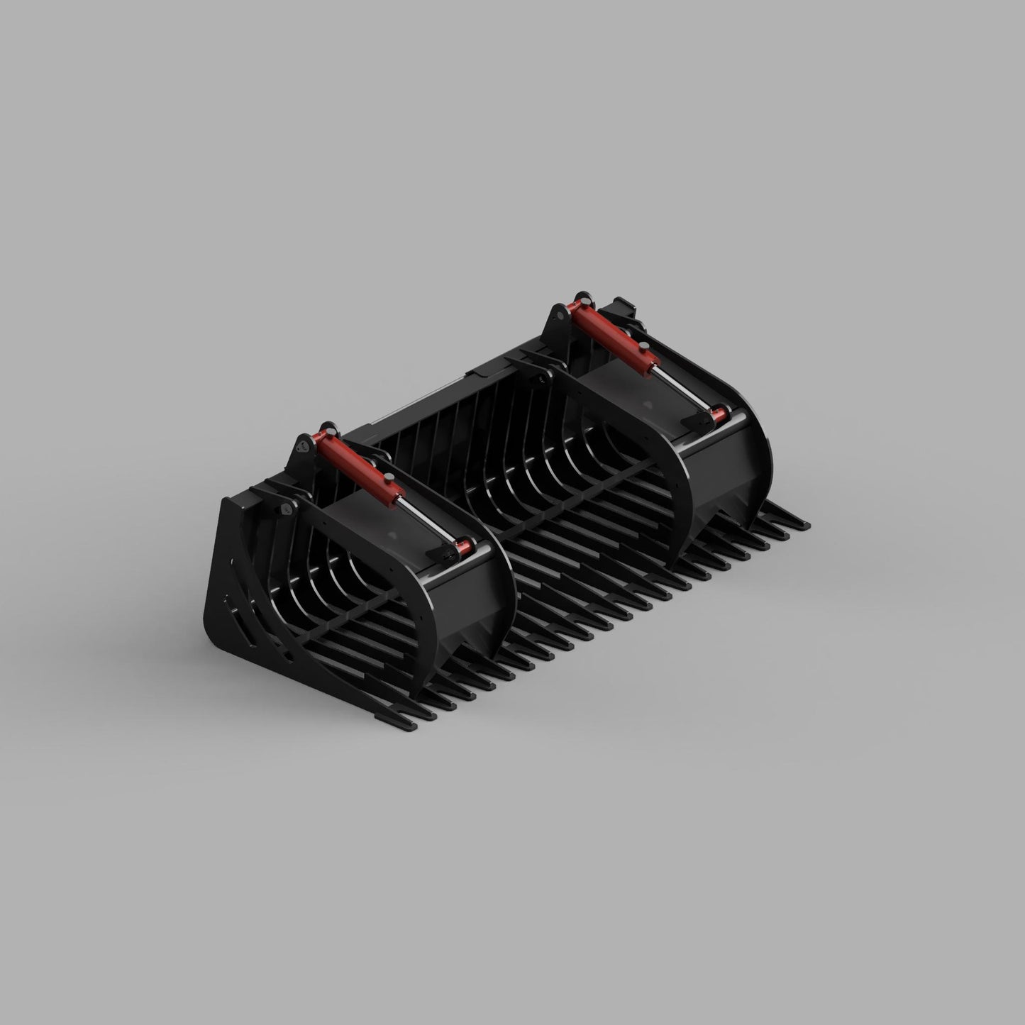 DIY Grapple add on for Skeleton Rock Bucket DXF cut files