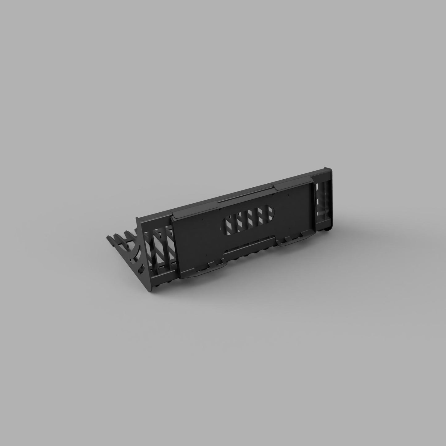 62 Inch Skeleton Rock Bucket with Skid Steer Quick Attach DXF Cutting and Building Files