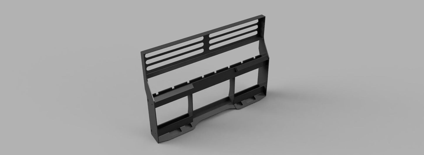 Skid steer Pallet forks Cutting and building files