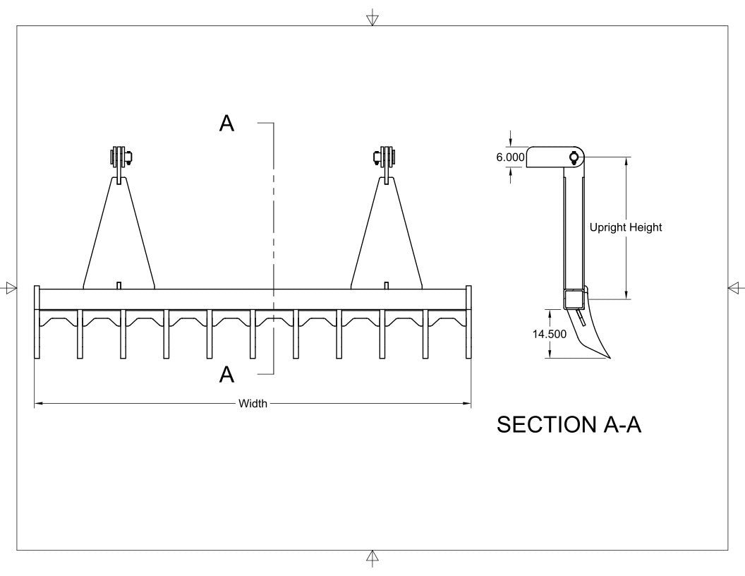 DIY Dozer Root Rake Plans – DXF Files & Build Guide