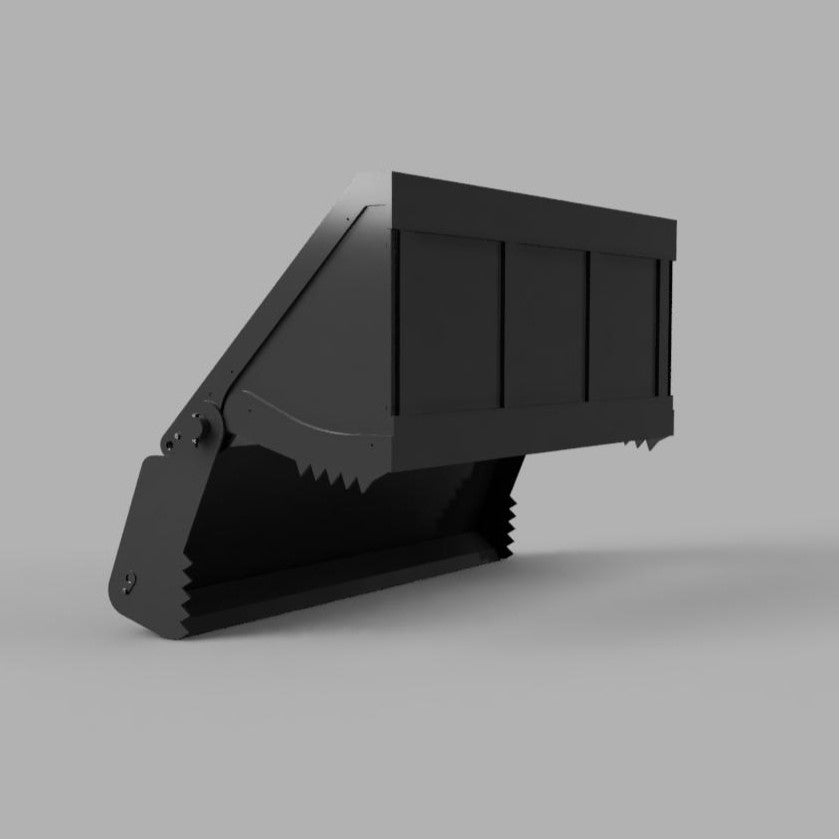 84 Inch 4-In-1 Skid Steer Bucket DXF Cut Files. Instant Download!